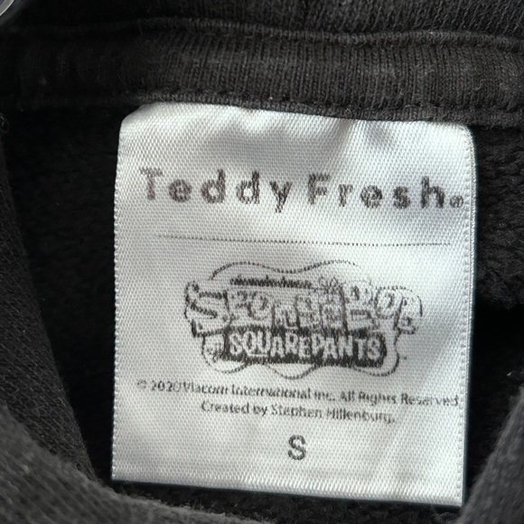 Teddy Fresh X SpongeBob SquarePants, size Small Unisex - Picture 3 of 11
